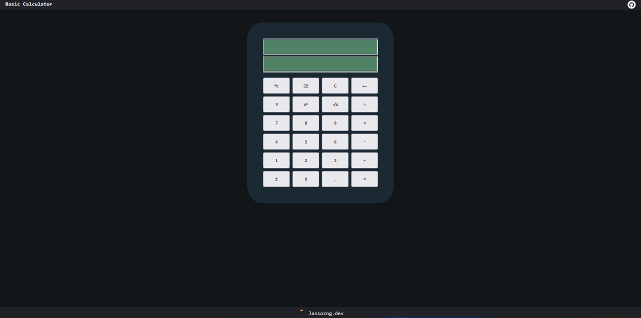 Basic Calculator image preview